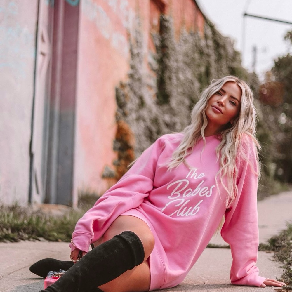 Brunette The Label Babes Club Sweatshirt